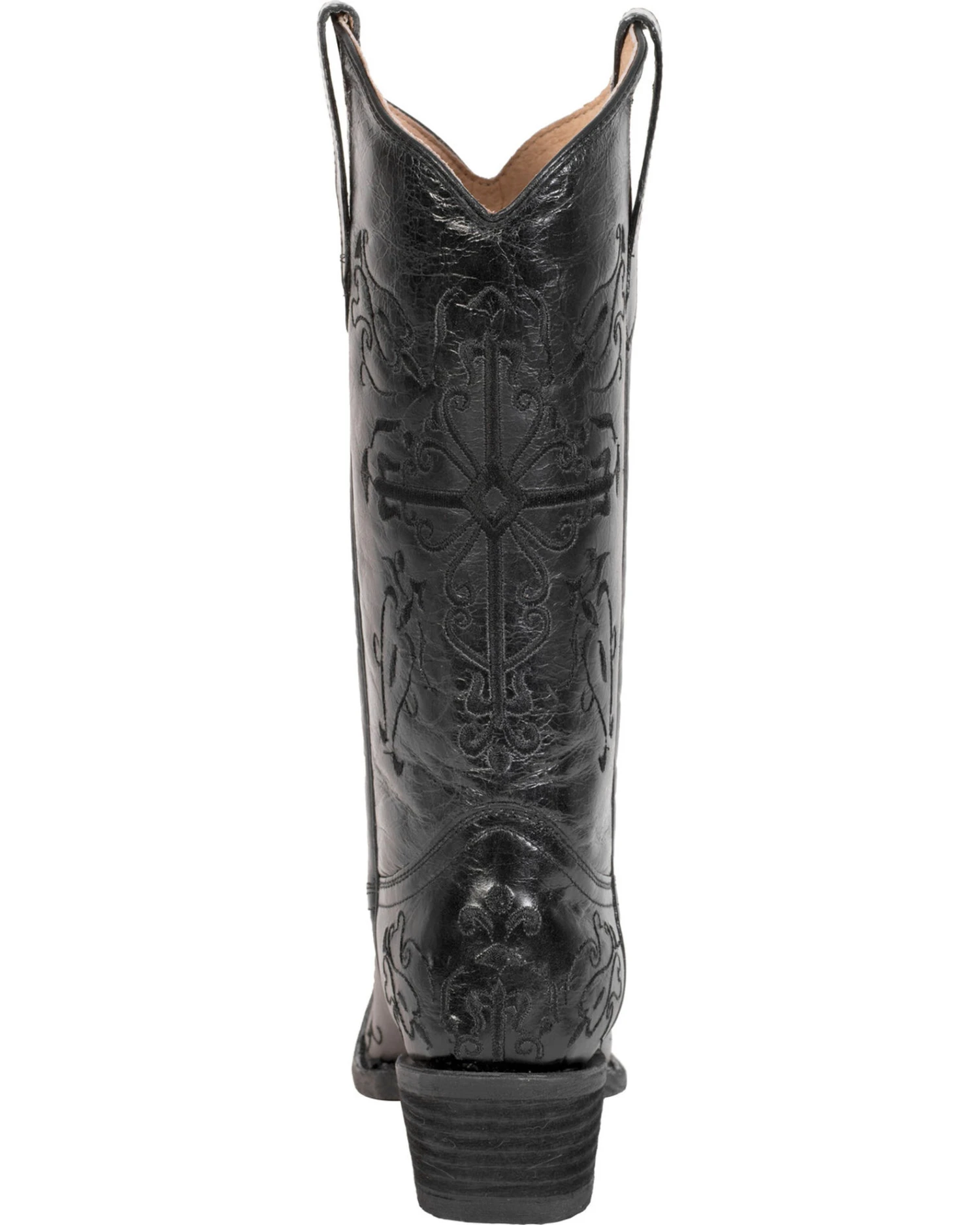 Circle G Women's Cross Embroidered Western Boots - Image 6