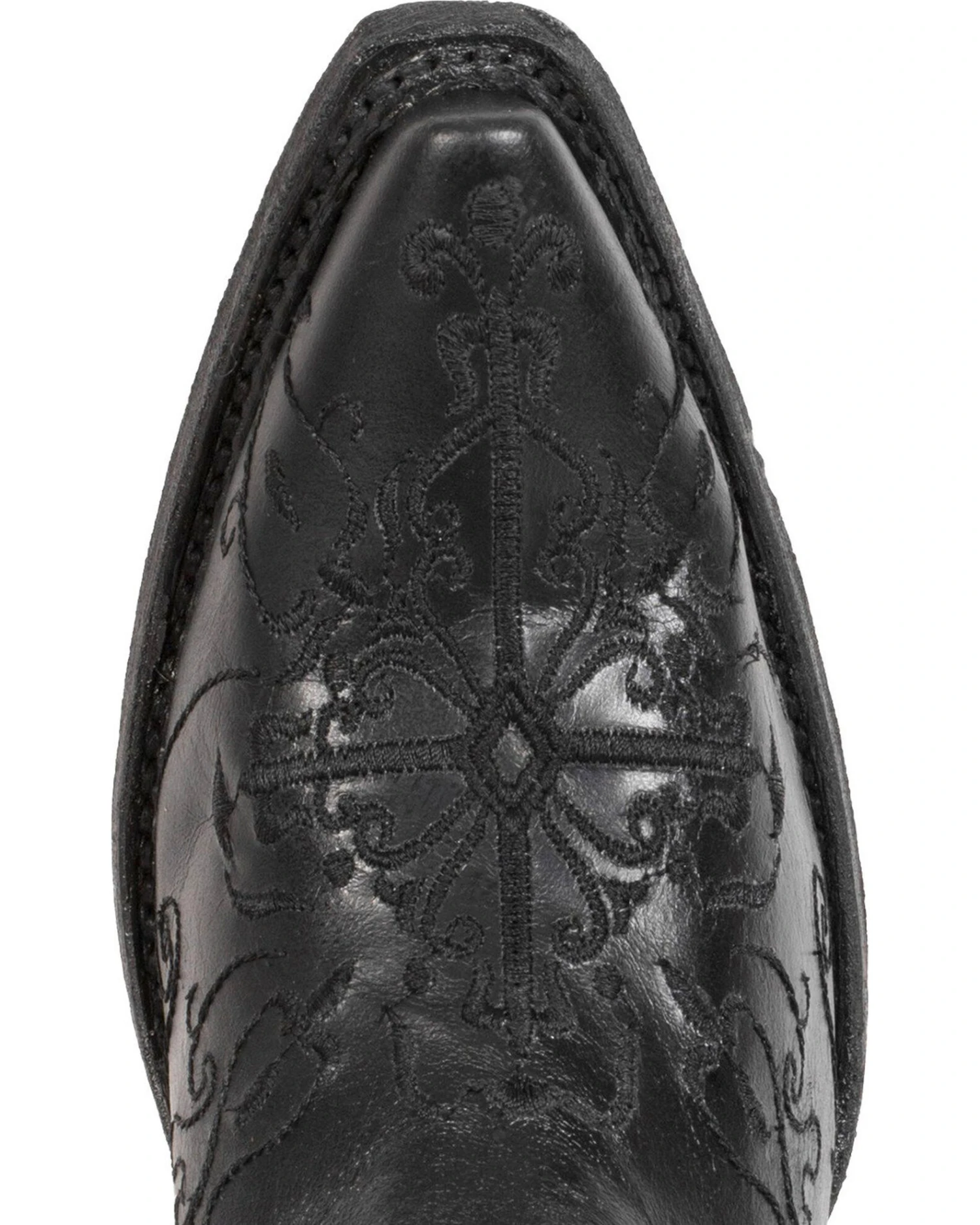 Circle G Women's Cross Embroidered Western Boots - Image 5