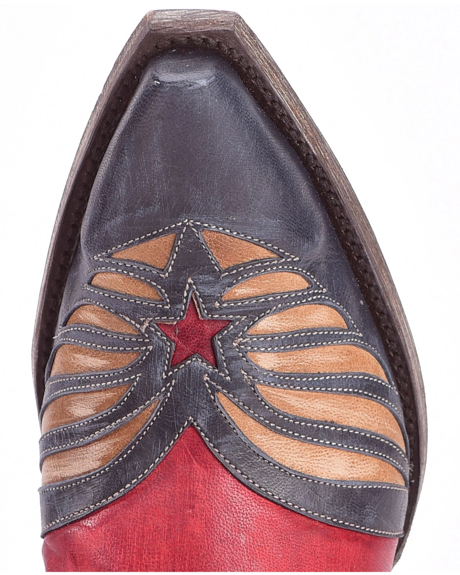 Old Gringo Women's United Patriotic Booties - Snip Toe - Image 7