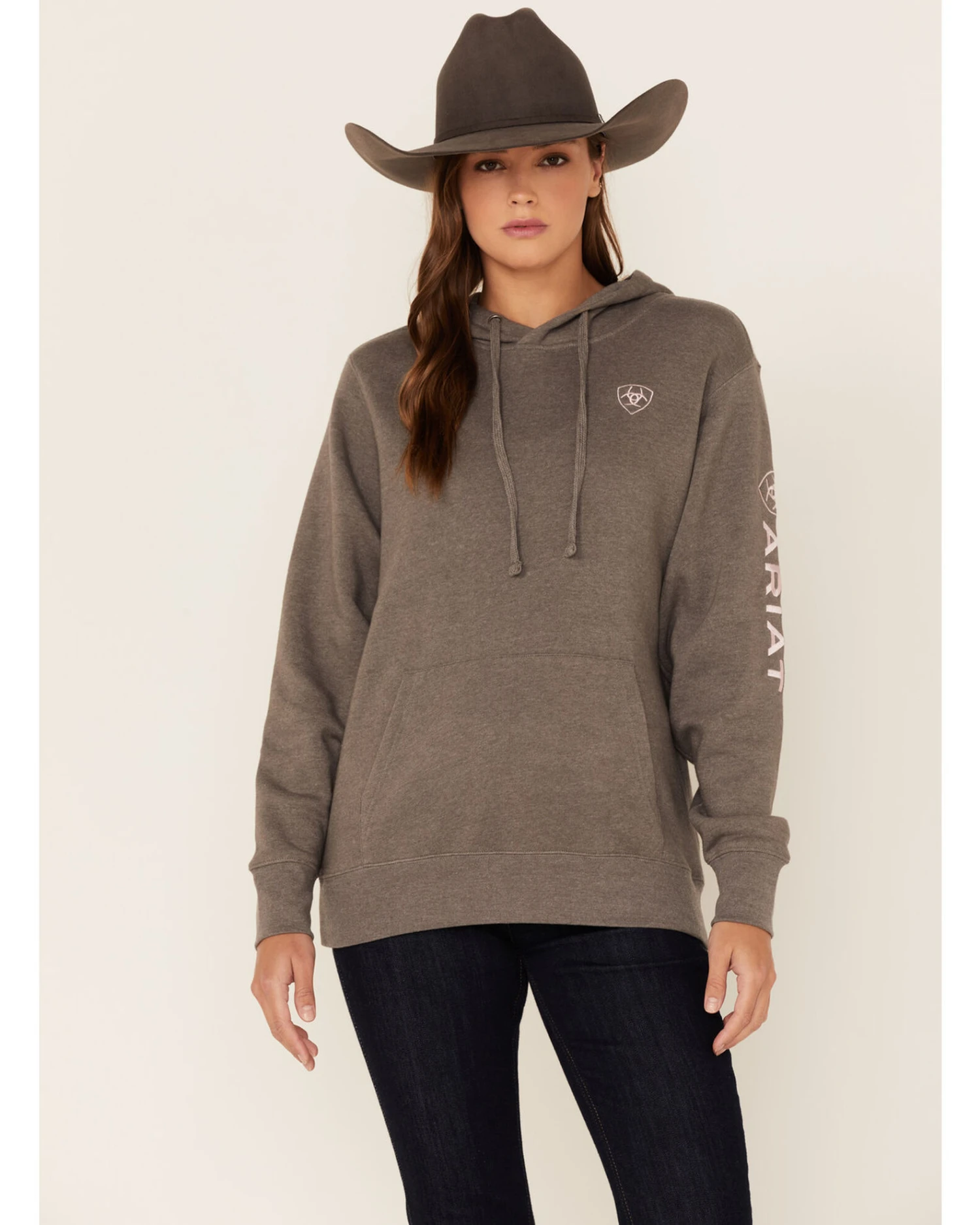 Ariat Women's Charcoal Logo Hoodie