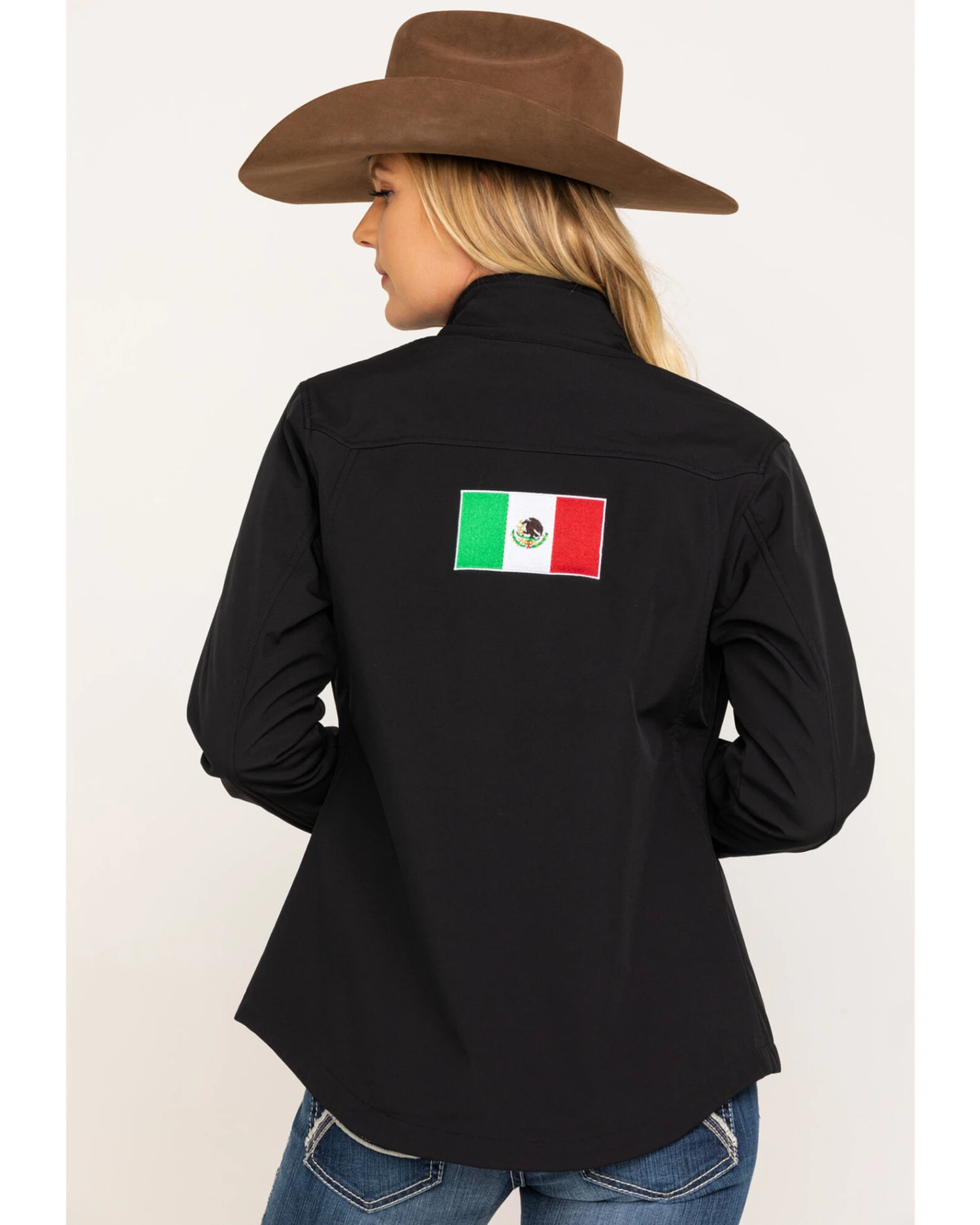 Ariat Women's Classic Team Mexico Flag Softshell Jacket