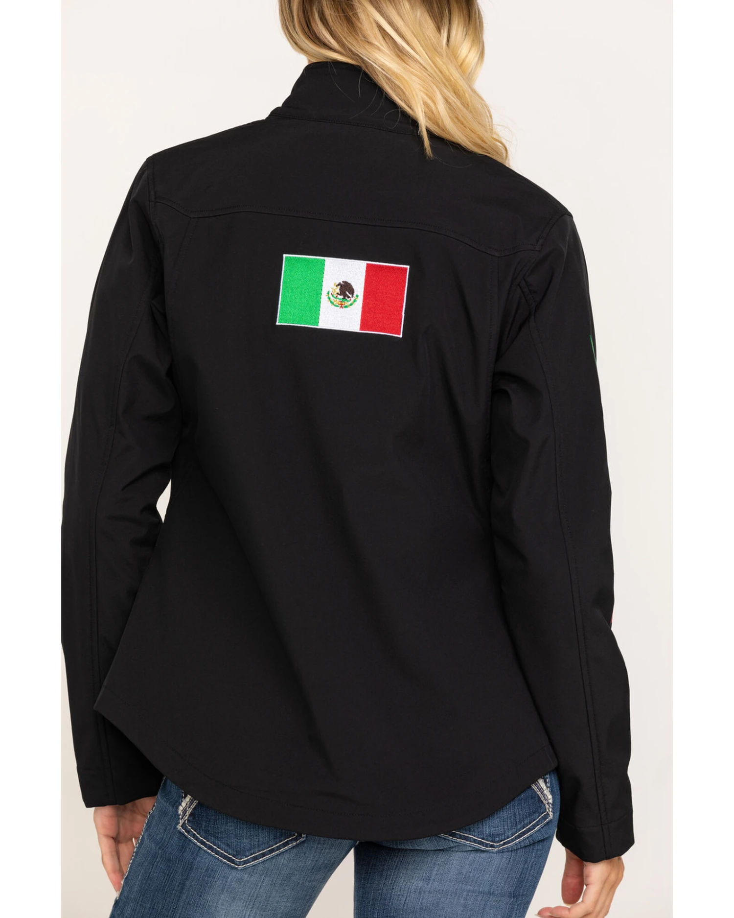 Ariat Women's Classic Team Mexico Flag Softshell Jacket - Image 5