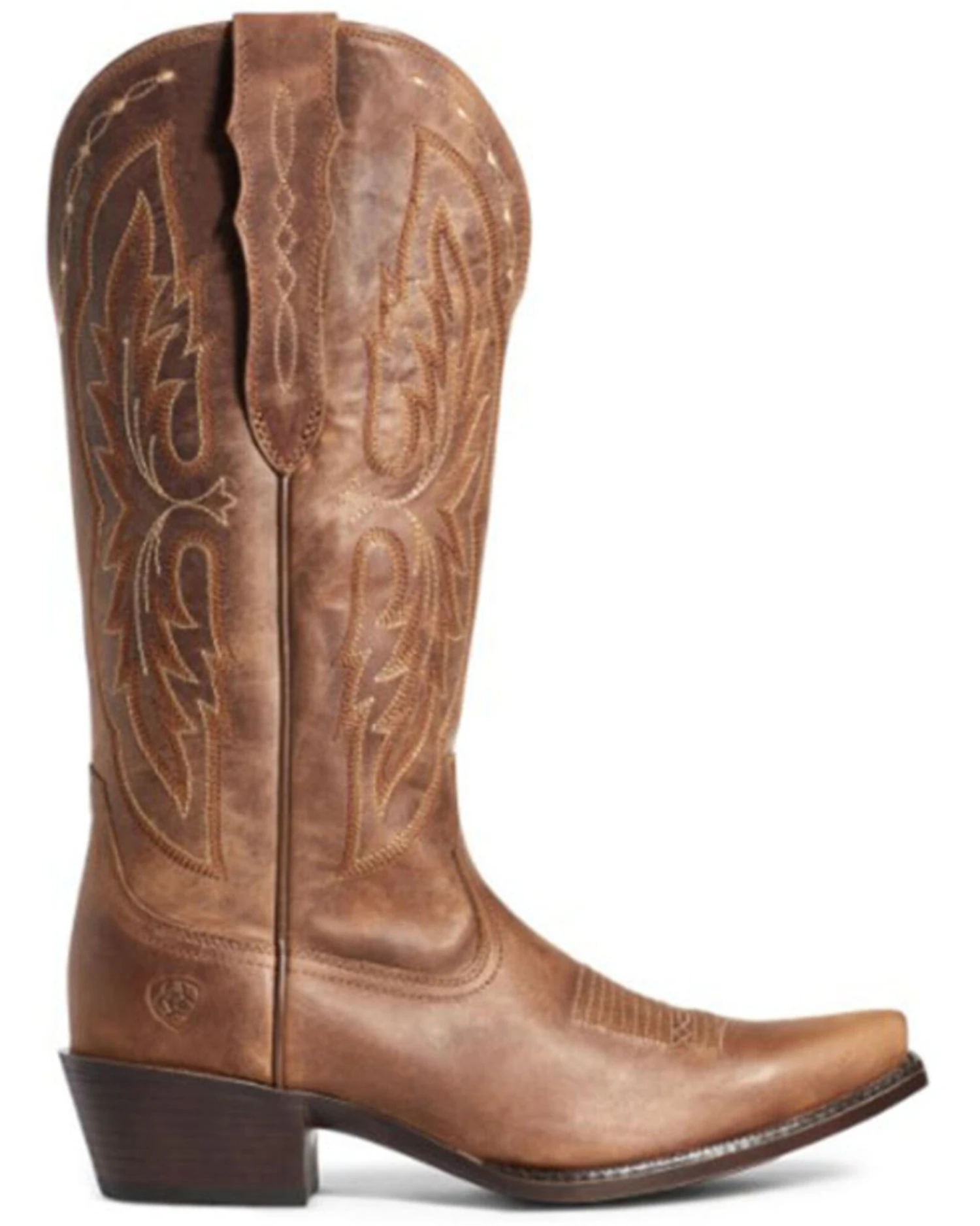 Ariat Women's Heritage Bantamweight Elastic Calf Western Boots - Snip Toe - Image 2