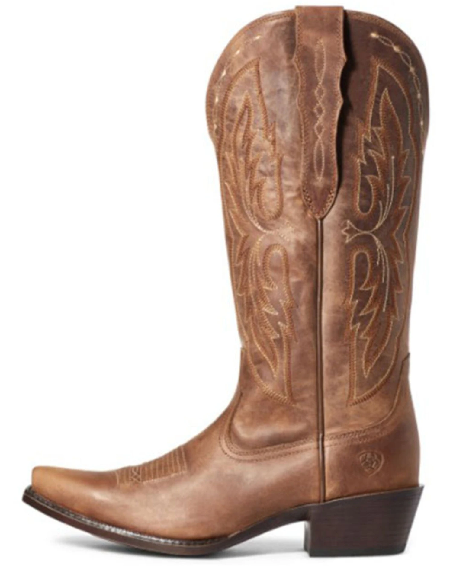 Ariat Women's Heritage Bantamweight Elastic Calf Western Boots - Snip Toe - Image 3