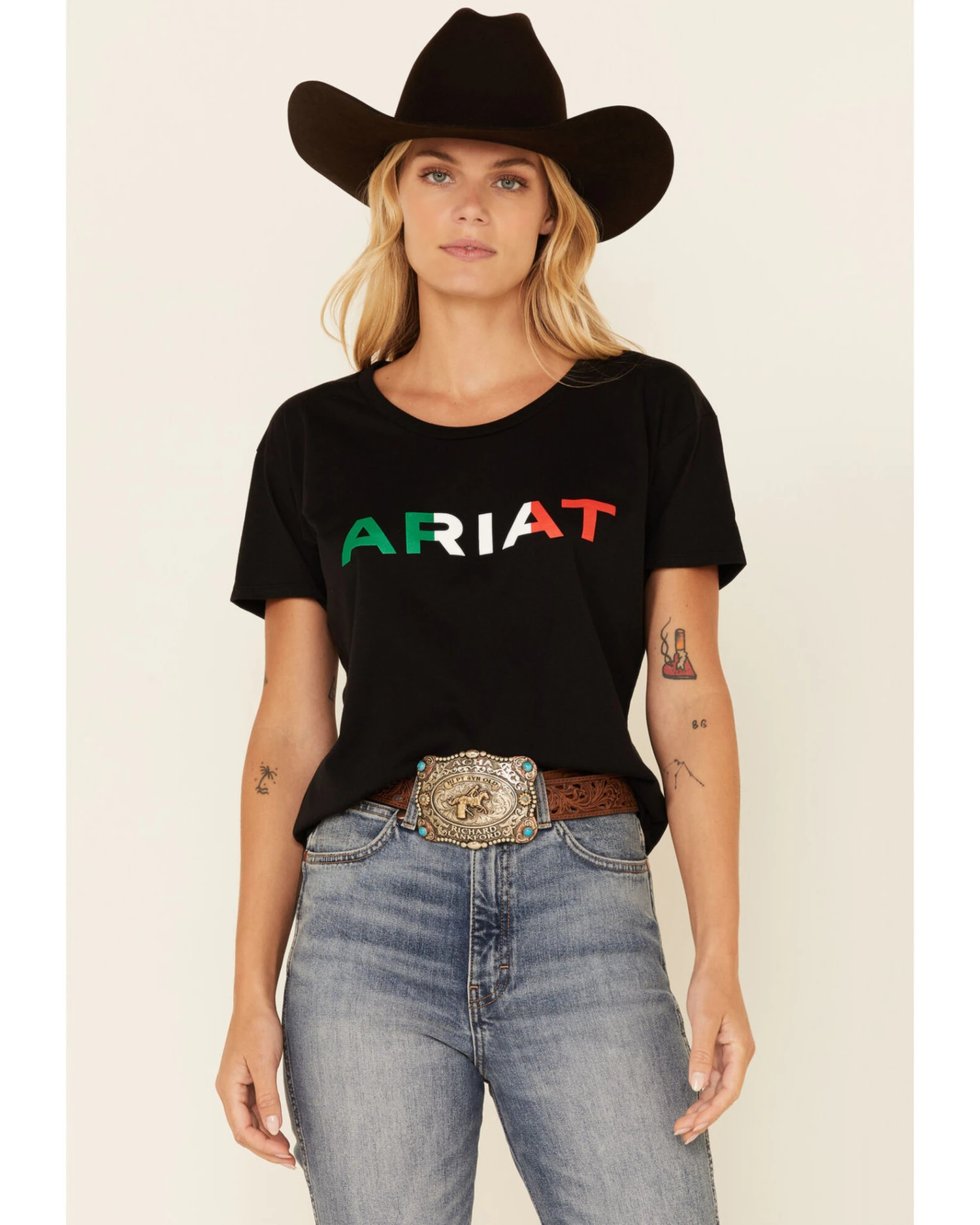 Ariat Women's Viva Mexico Logo Graphic Tee
