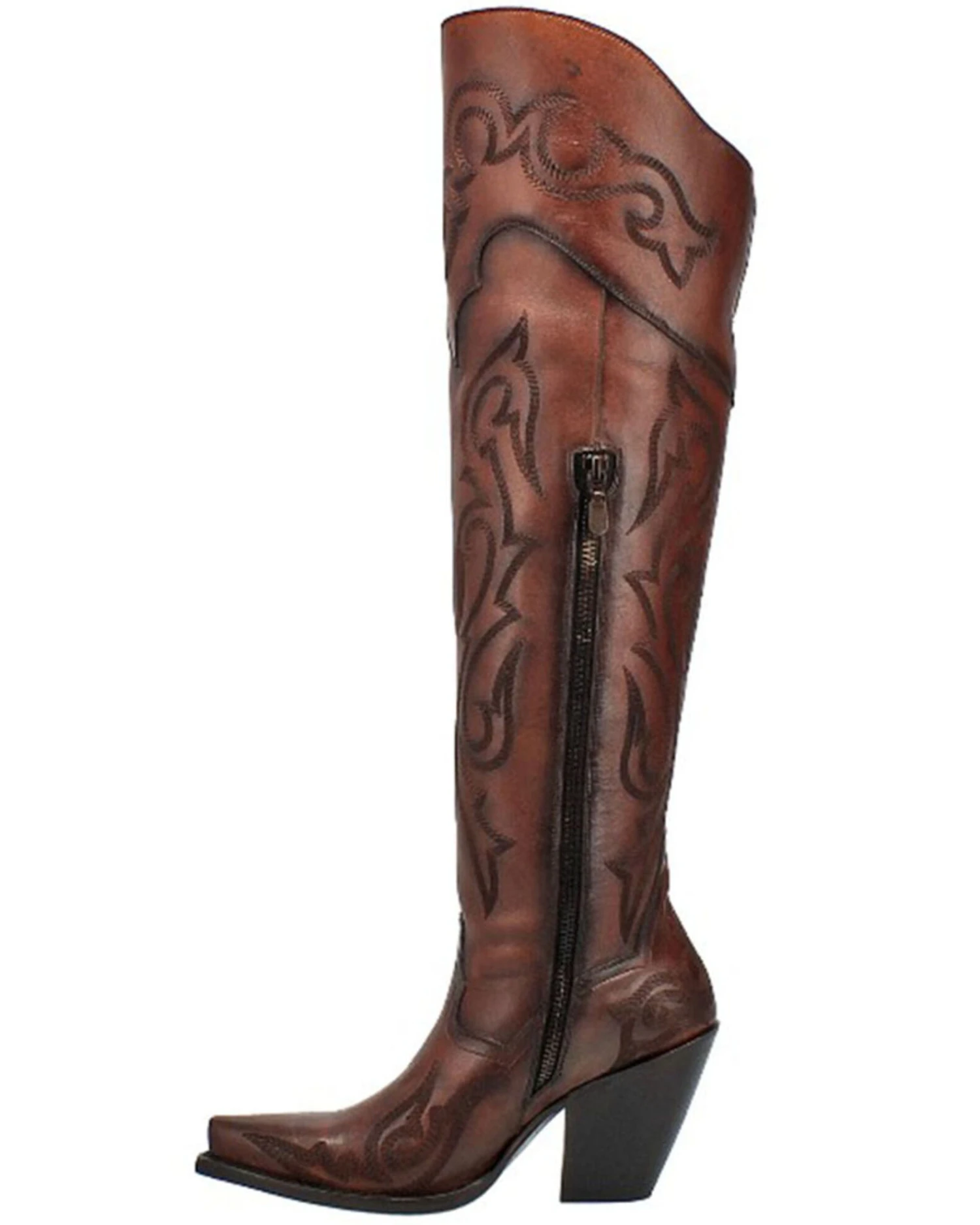 Dan Post Women's Seductress Western Boots - Snip Toe - Image 3