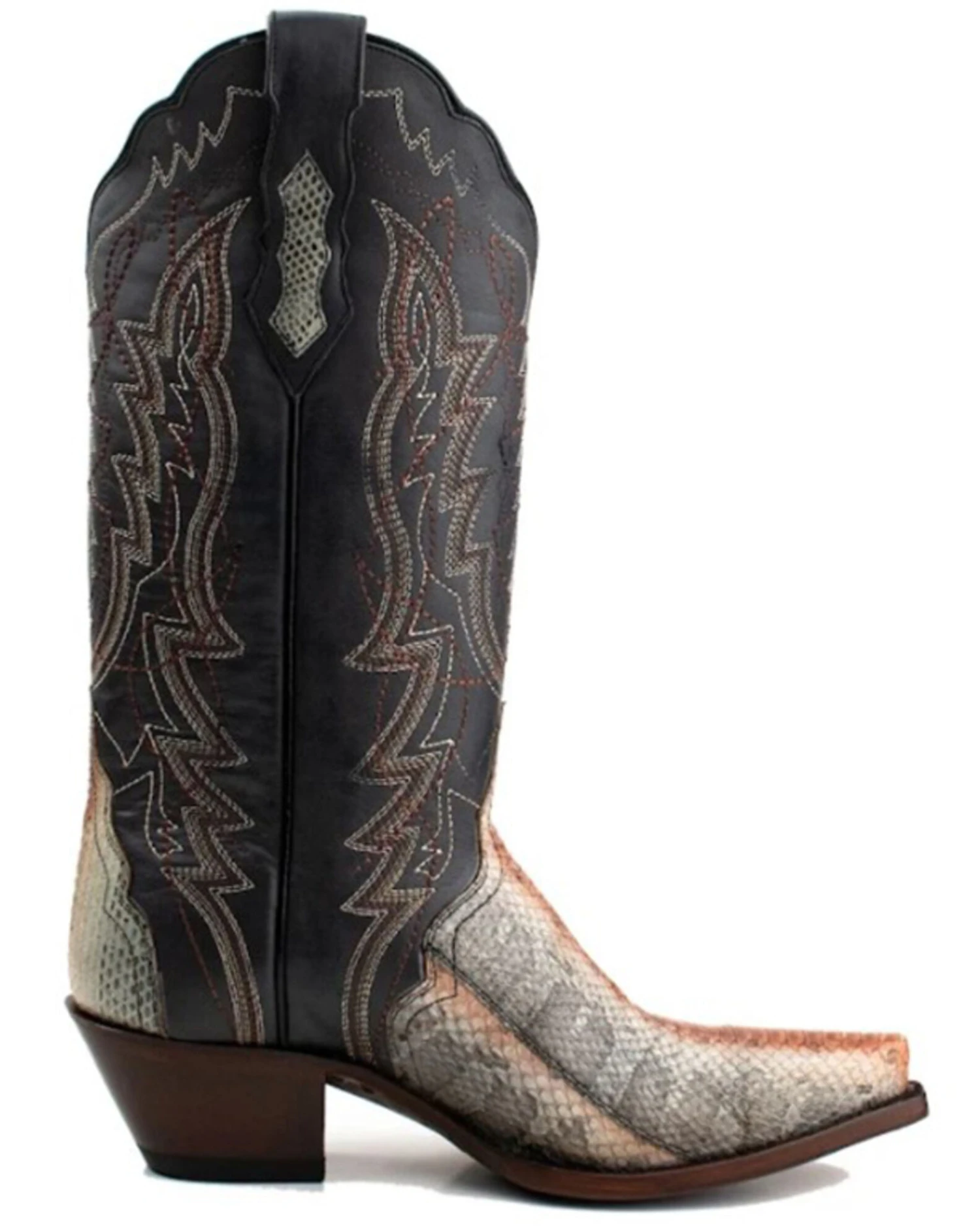Dan Post Women's Zacatecas Exotic Watersnake Western Boots - Snip Toe - Image 2