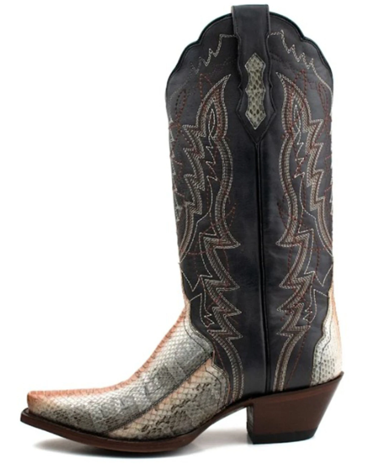 Dan Post Women's Zacatecas Exotic Watersnake Western Boots - Snip Toe - Image 3