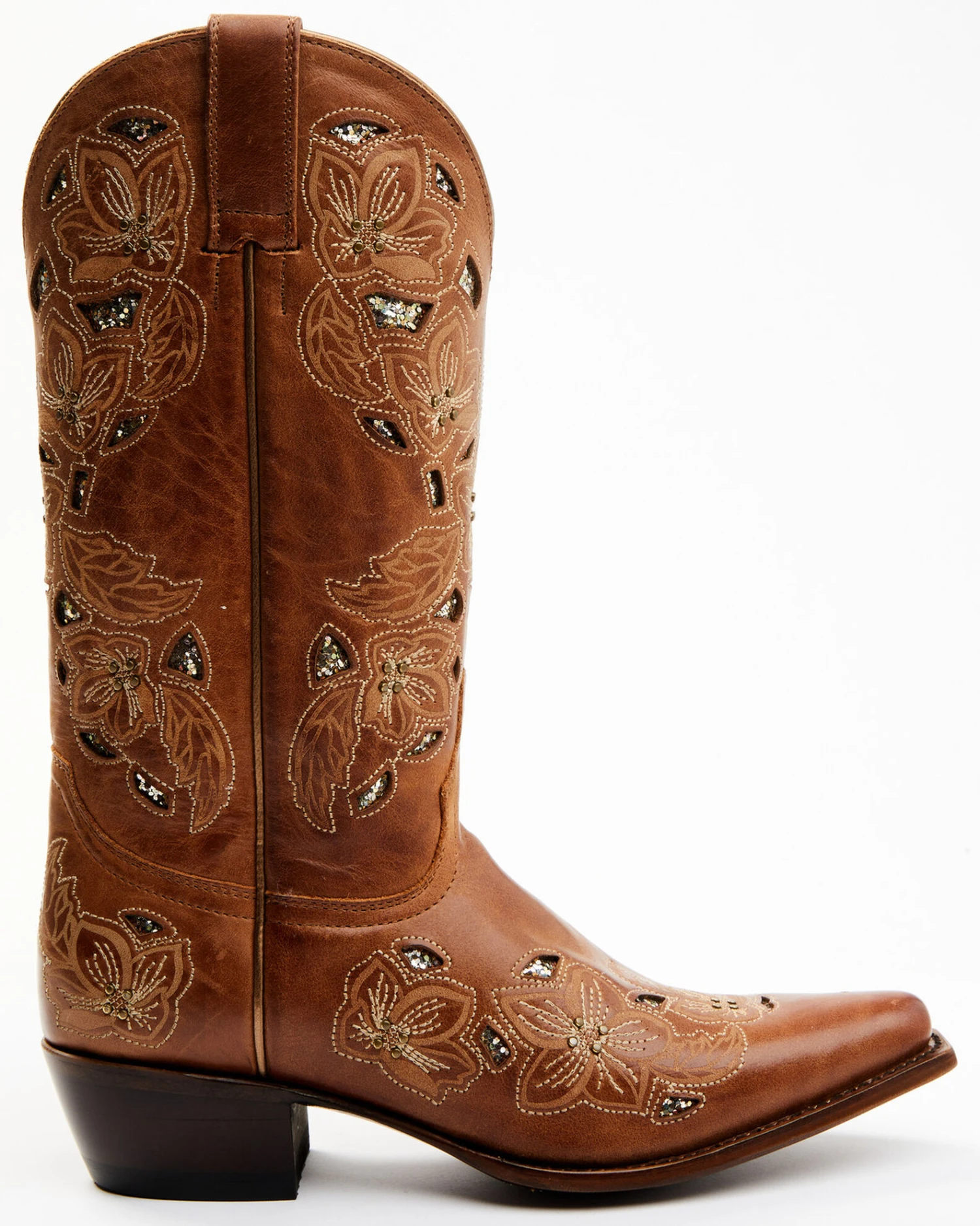 Shyanne Women's Cassia Sugar Mate Glitter Inlay Western Boots - Snip Toe - Image 2