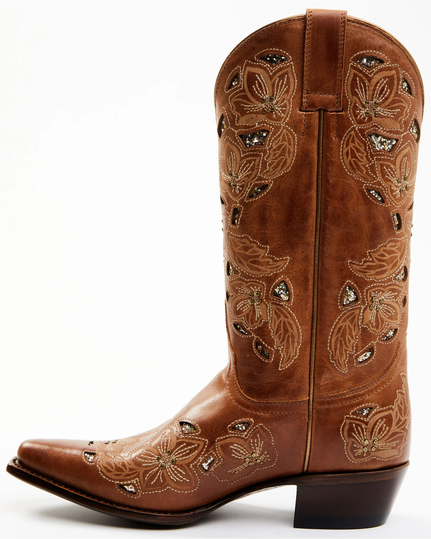 Shyanne Women's Cassia Sugar Mate Glitter Inlay Western Boots - Snip Toe - Image 3
