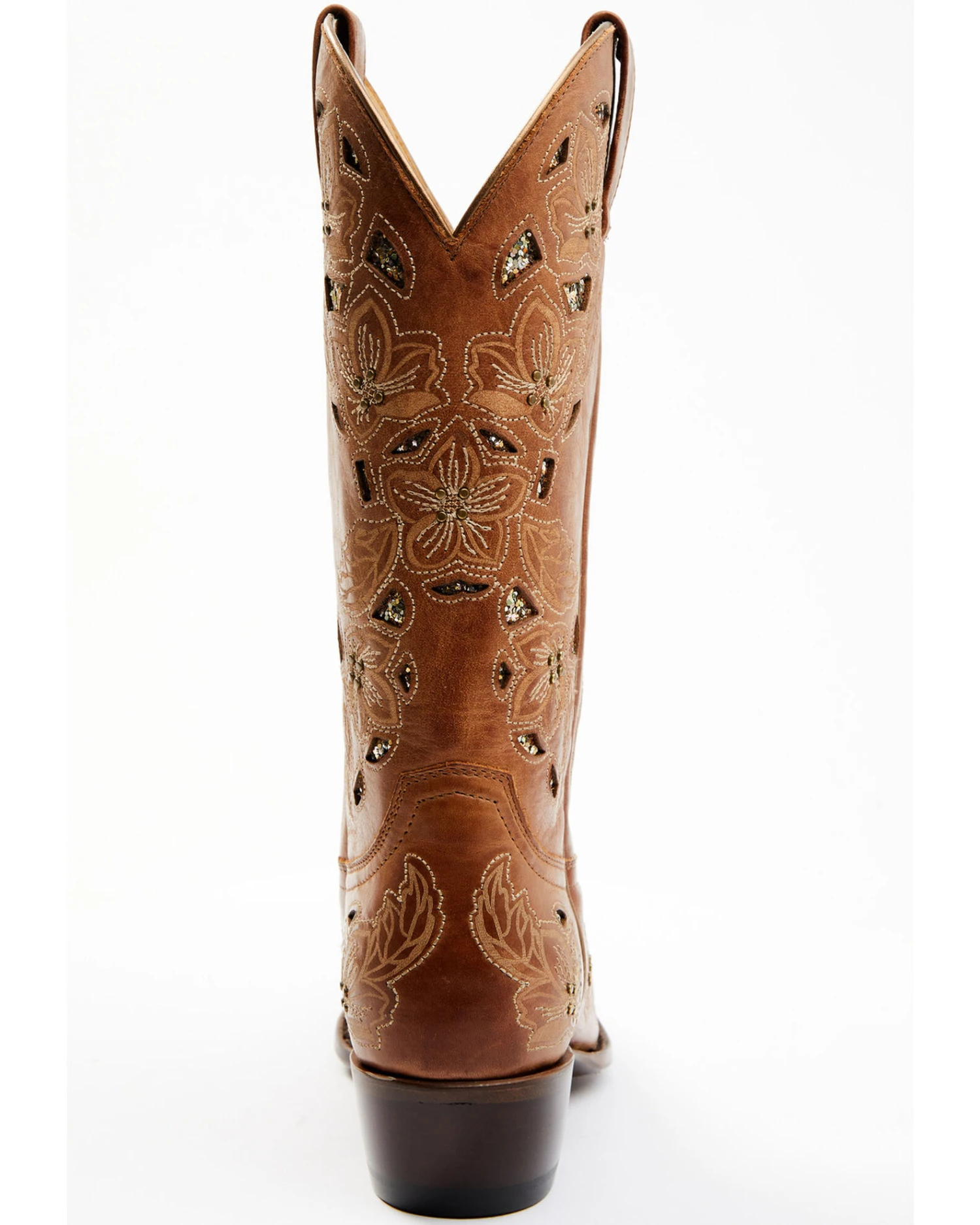 Shyanne Women's Cassia Sugar Mate Glitter Inlay Western Boots - Snip Toe - Image 5