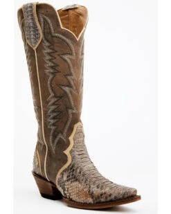 Idyllwind Women's Triad Exotic Python Western Boot - Snip Toe