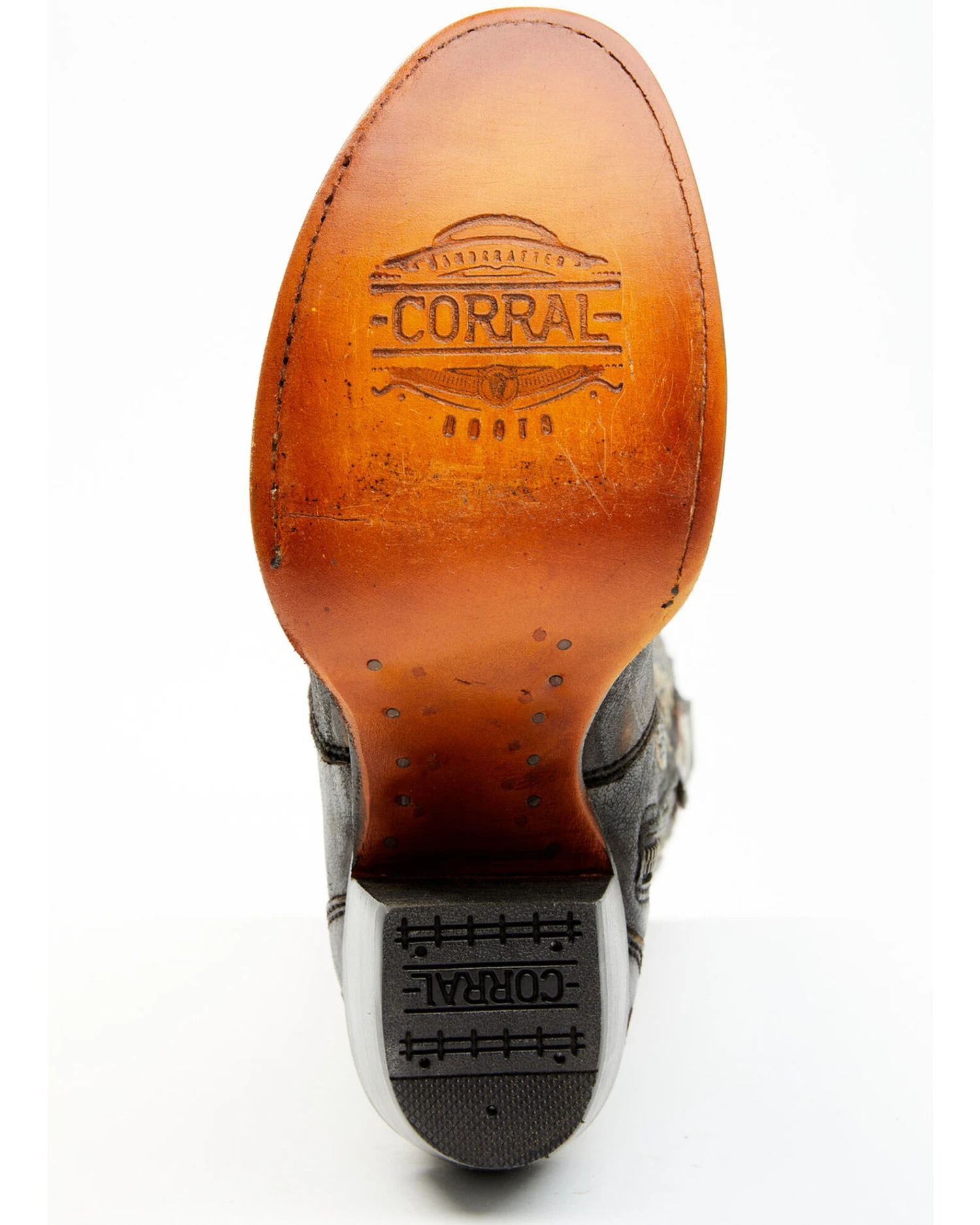 Corral Women's Studded Overlay Western Boots - Round Toe - Image 7