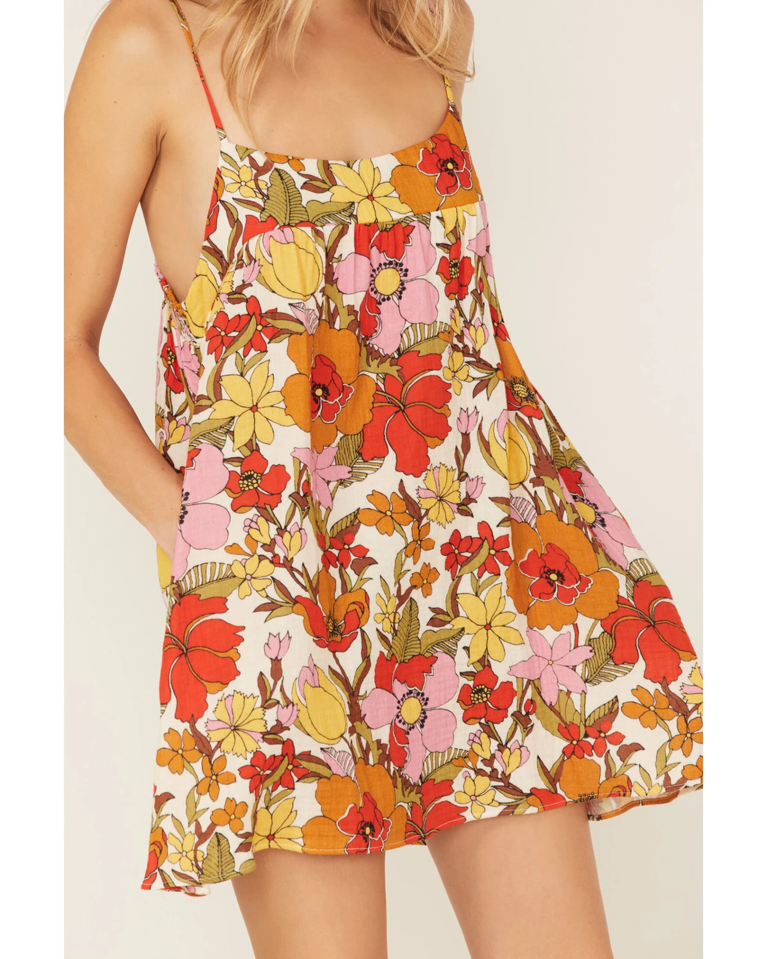 Show Me Your Mumu Women's Oasis Floral Print Mini Dress - Image 3