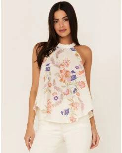 Free People Women's Emily Printed Tank