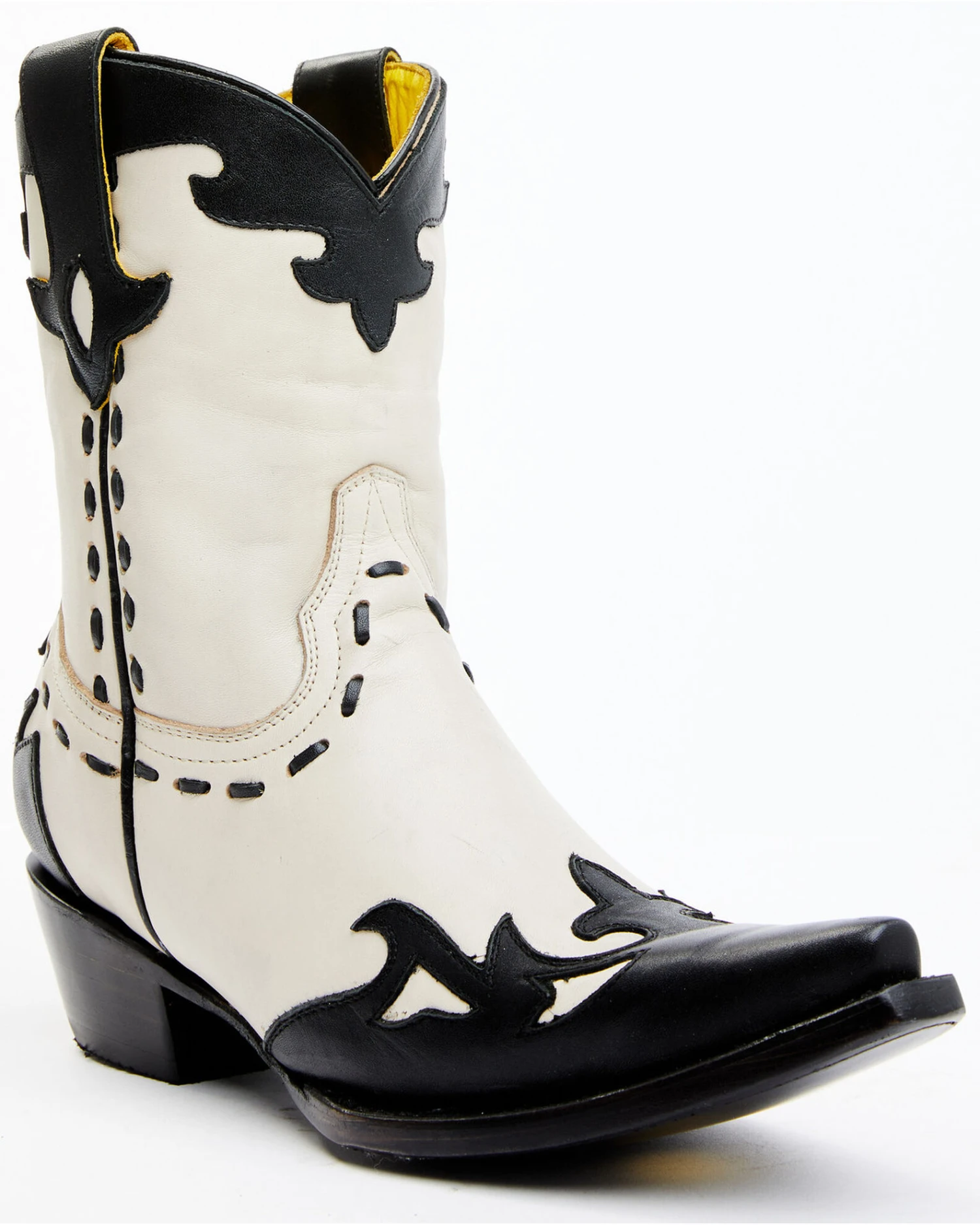 Planet Cowboy Women's Wingtip Leather Western Boot - Snip Toe