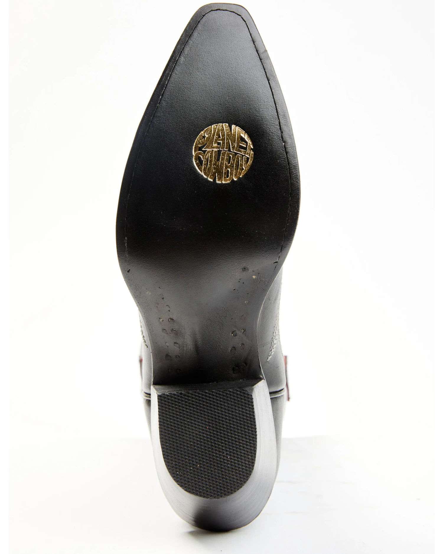 Planet Cowboy Women's Psychedelic Lines On The Highway Leather Western Boot - Snip Toe - Image 7