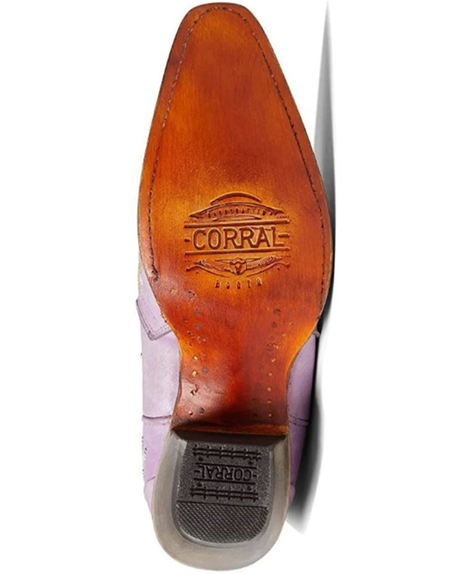 Corral Women's Embroidered Floral & Crystal Studded Tall Western Boots - Snip Toe - Image 6