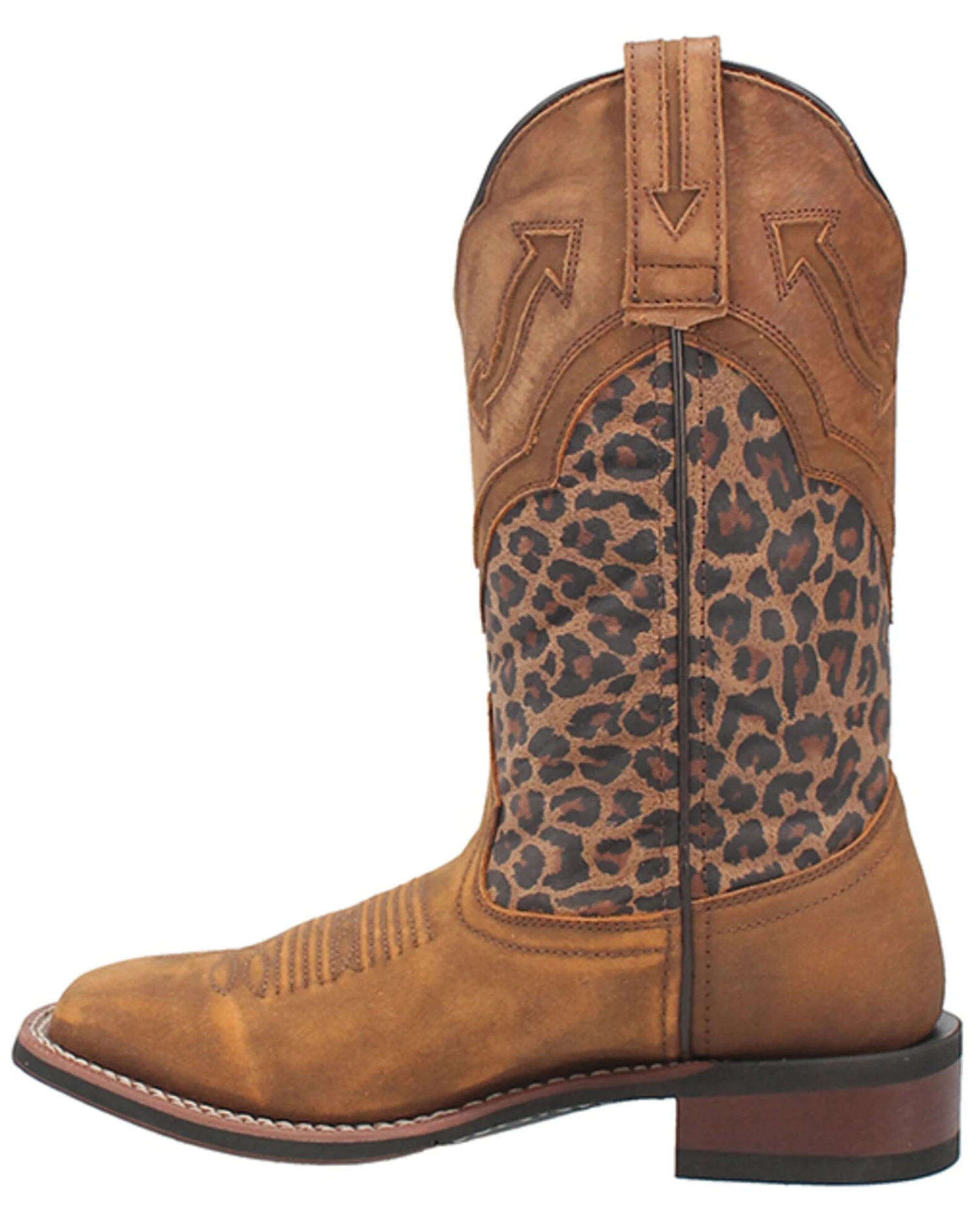 Laredo Women's Wild Arrow Western Performance Boots - Broad Square Toe - Image 3