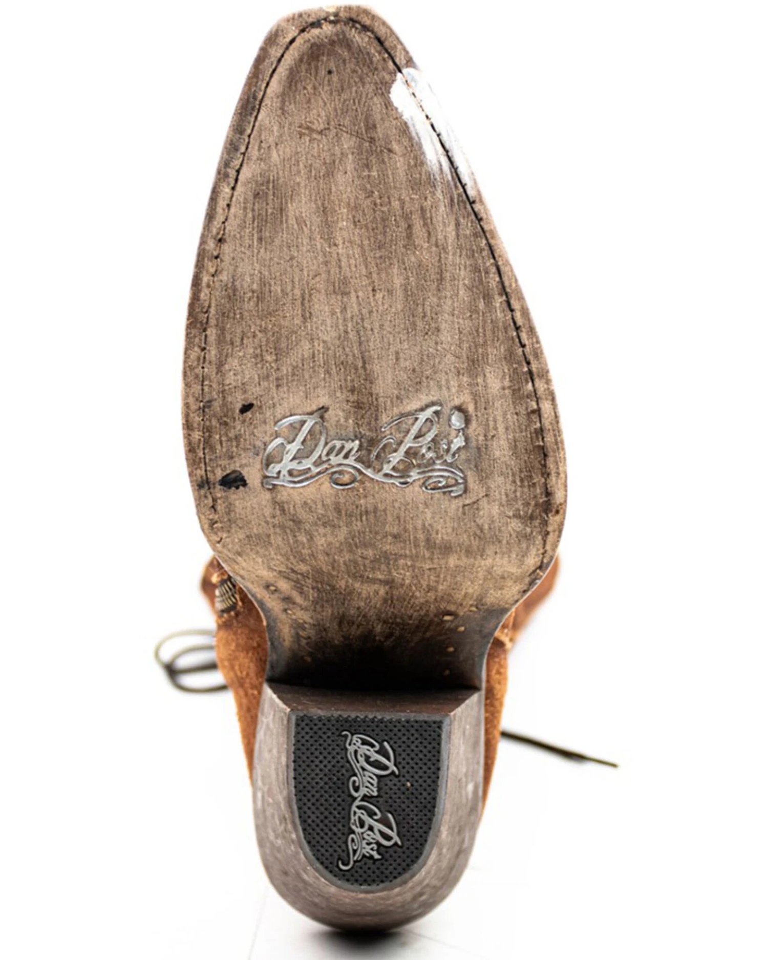 Dan Post Women's Corsette Back Lace Tall Western Leather Boots - Snip Toe - Image 7