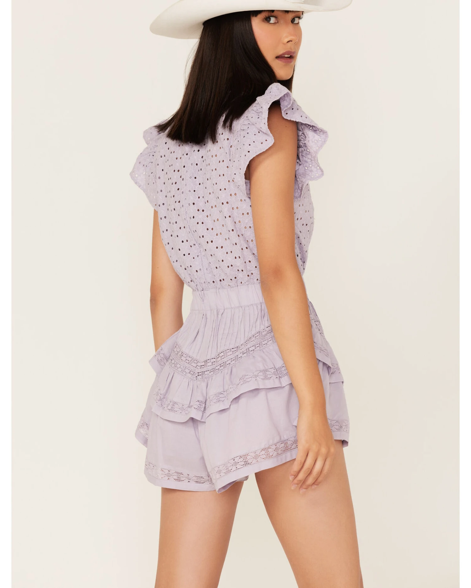 Maia Bergman Women's Raksha Eyelet Romper - Image 4