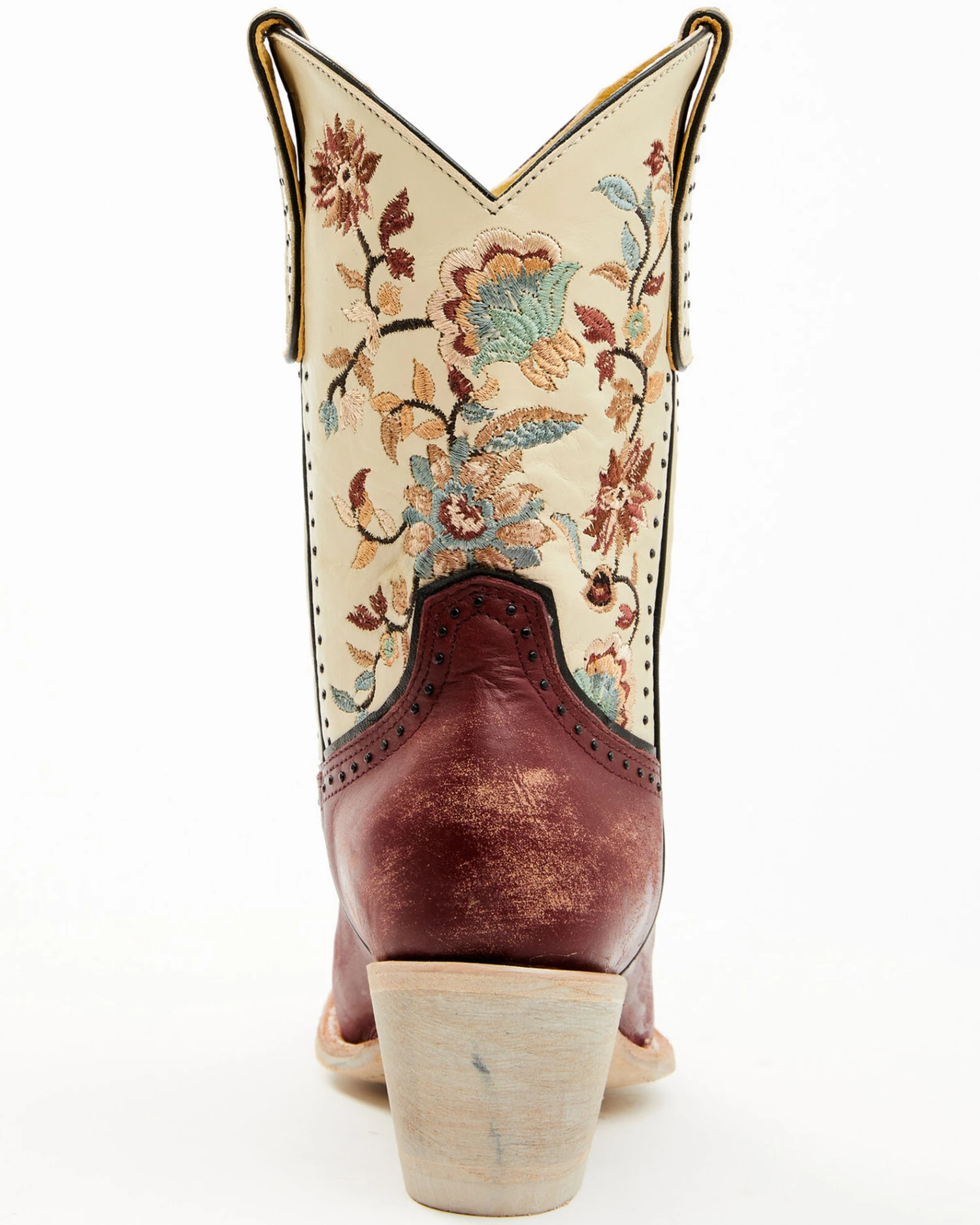 Yippee Ki Yay By Old Gringo Women's Bruni Floral Embroidered Studded Western Boots - Medium Toe - Image 5