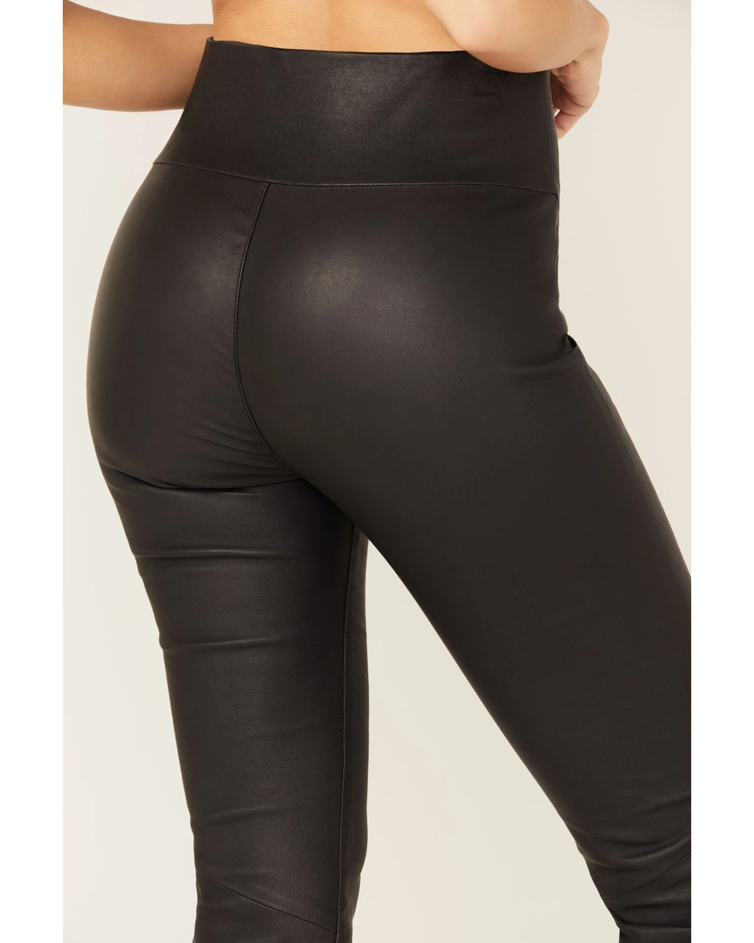 Double D Ranch Women's Bandit Leather Pant - Image 4
