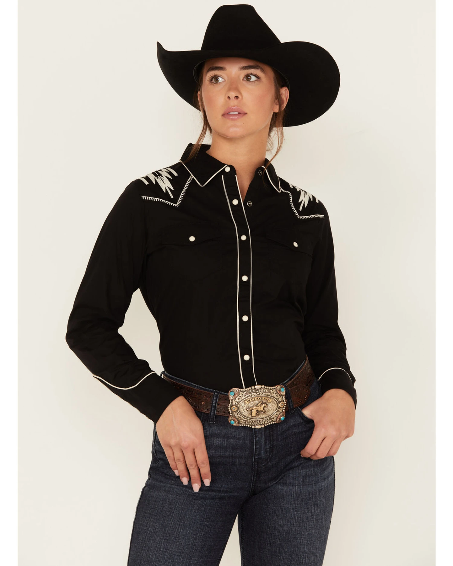 Ariat Women's Retro Chimayo Southwestern Long Sleeve Snap Shirt
