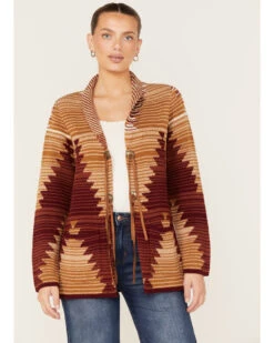Cotton & Rye Women's Southwestern Knit Cardigan