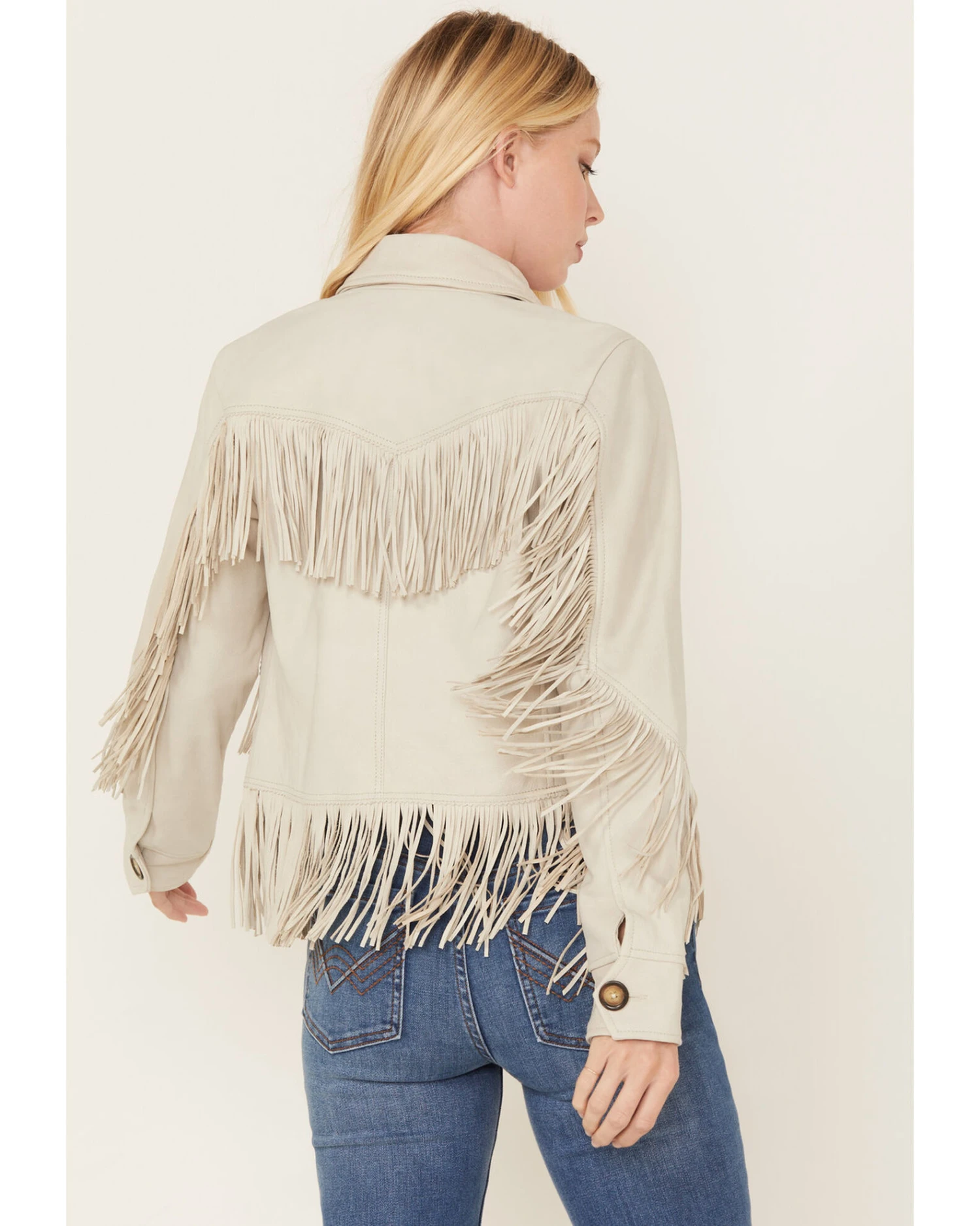 Idyllwind Women's Bellebrook Leather Fringe Jacket - Image 4