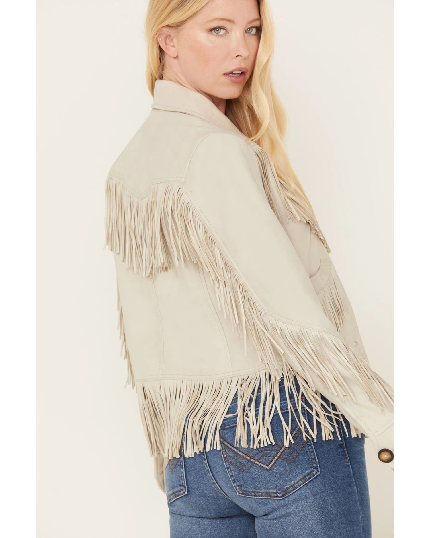 Idyllwind Women's Bellebrook Leather Fringe Jacket - Image 5