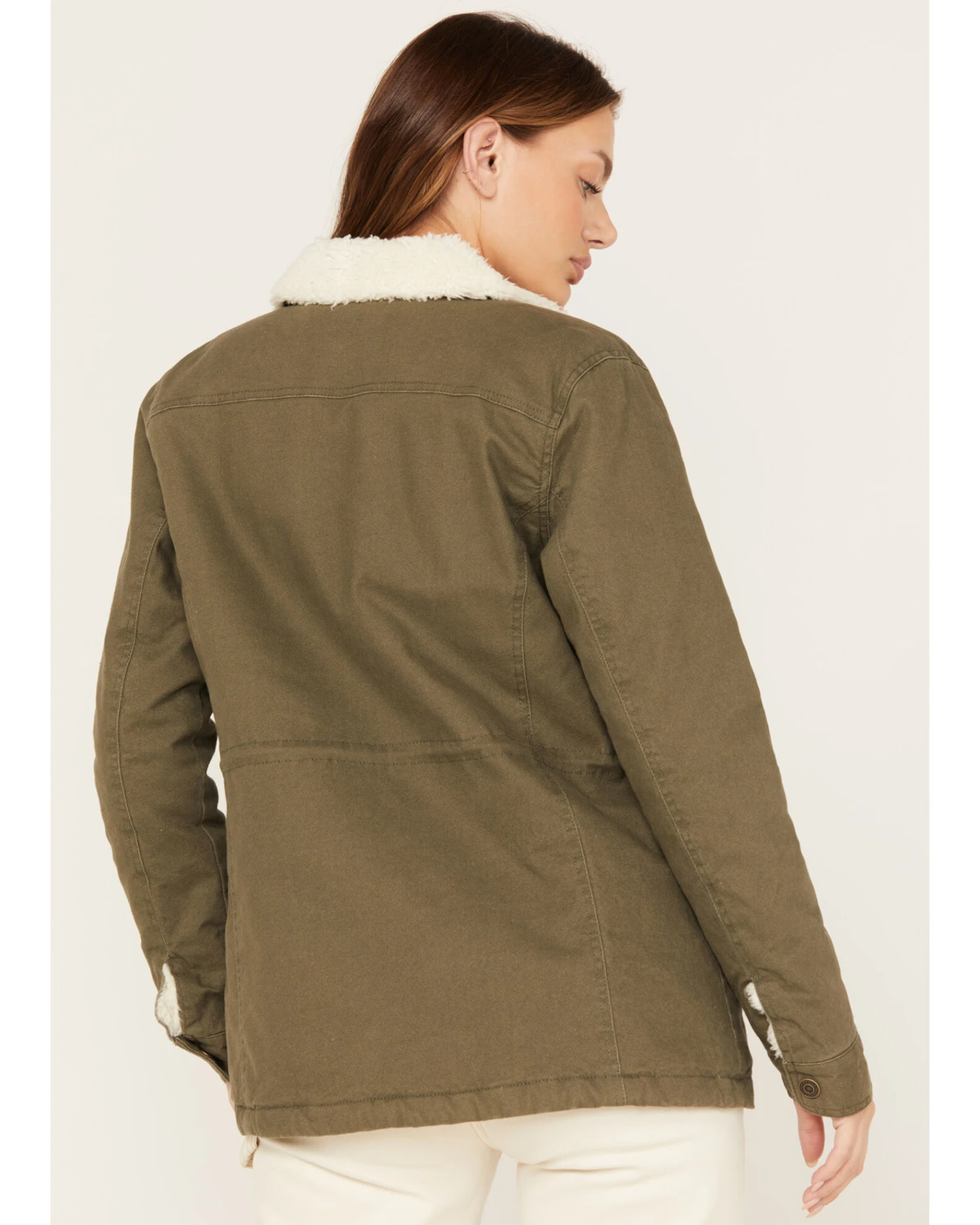 Cleo + Wolf Women's Faux Shearling Jacket - Image 4