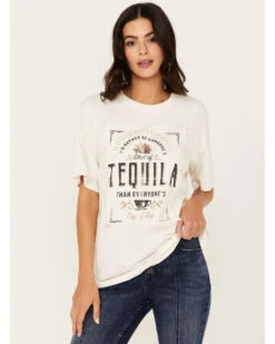 Idyllwind Women's Shot Of Tequila Short Sleeve Graphic Tee