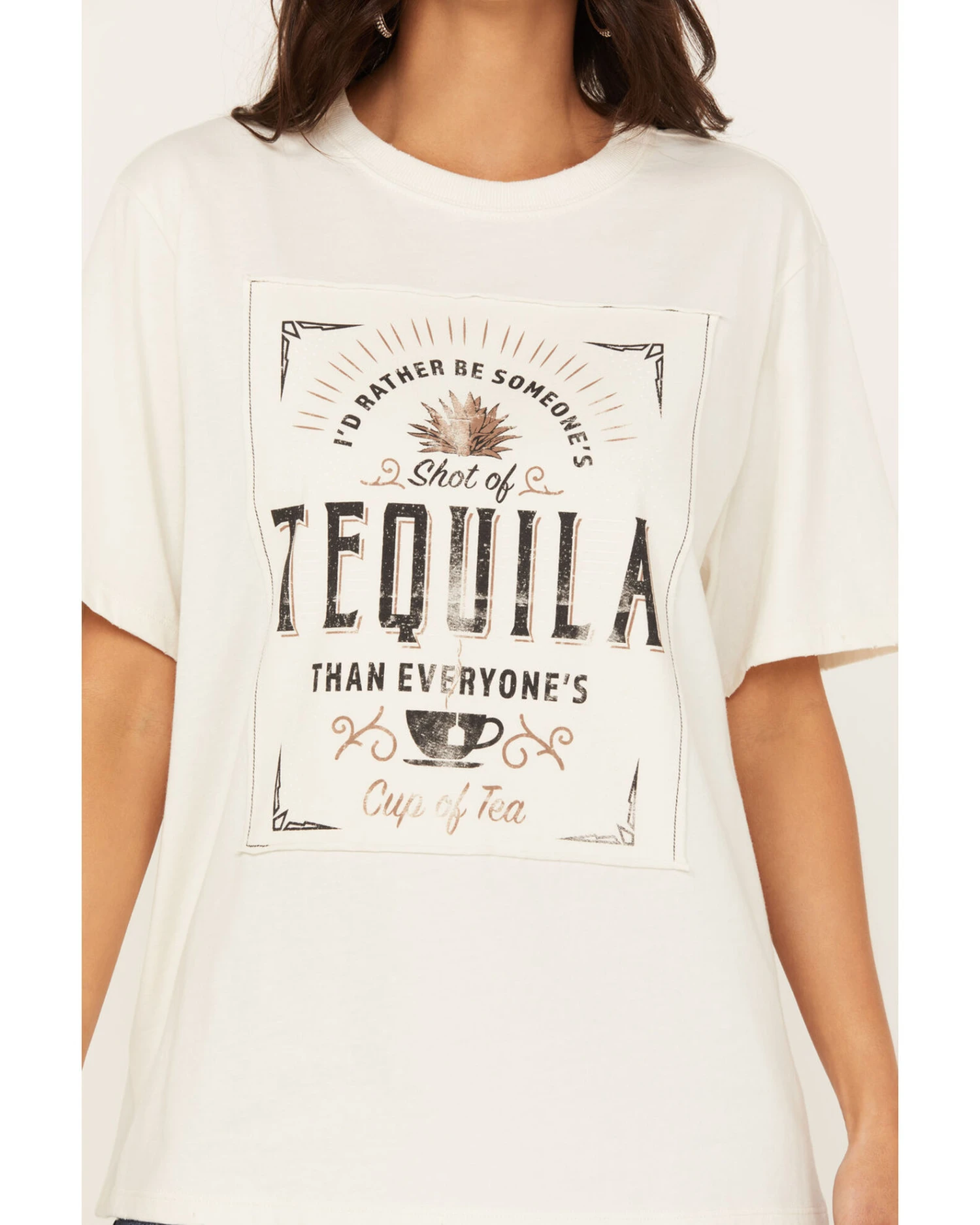 Idyllwind Women's Shot Of Tequila Short Sleeve Graphic Tee - Image 3