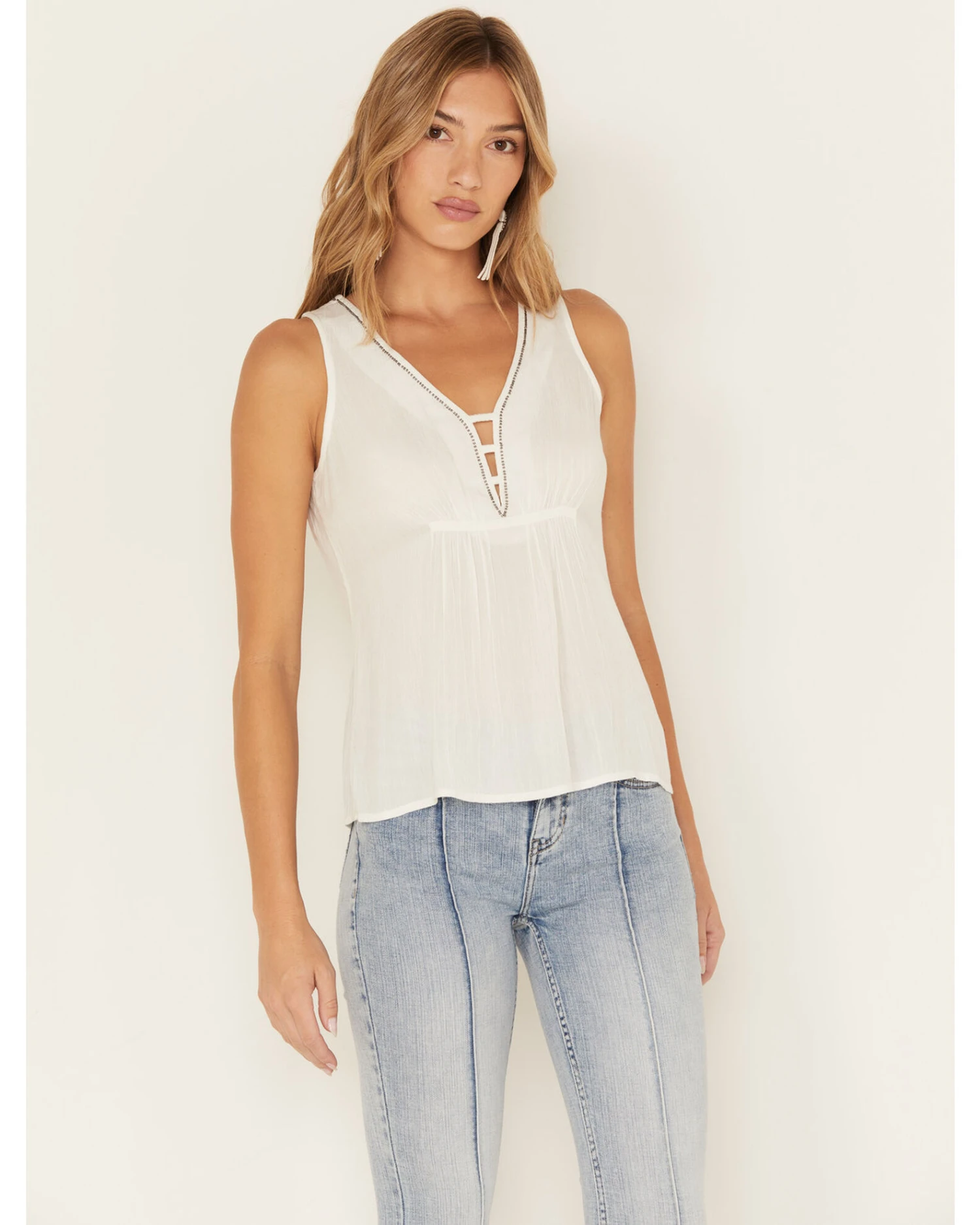 Idyllwind Women's Rowan Beaded Embellished Tank Top