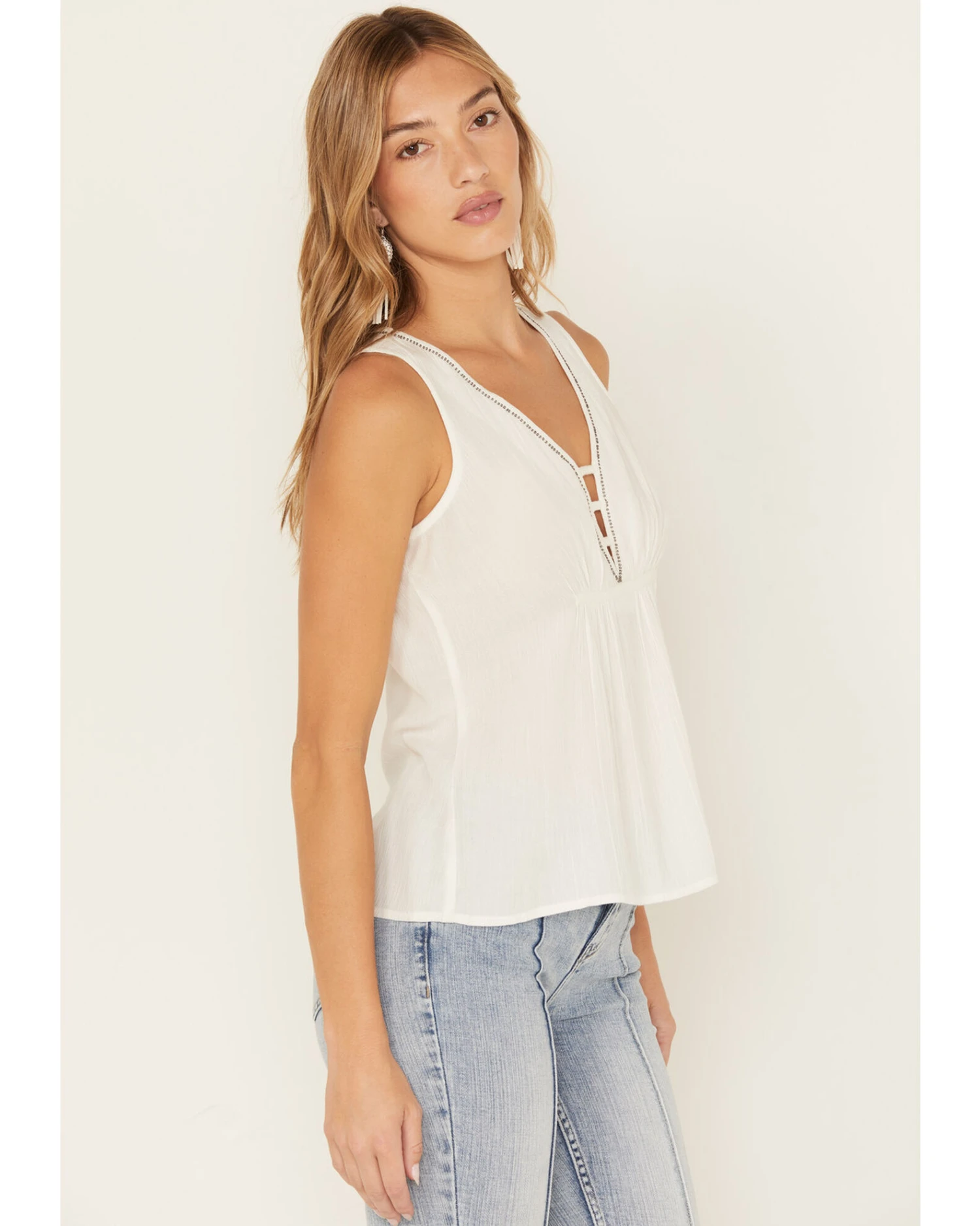 Idyllwind Women's Rowan Beaded Embellished Tank Top - Image 2