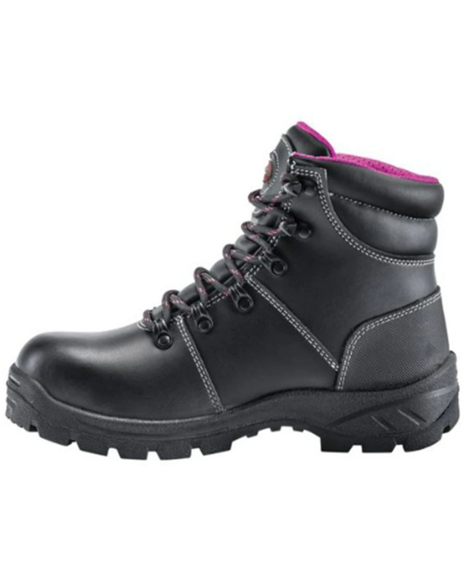 Avenger Women's Builder Mid 6" Lace-Up Waterproof Work Boots - Steel Toe - Image 3