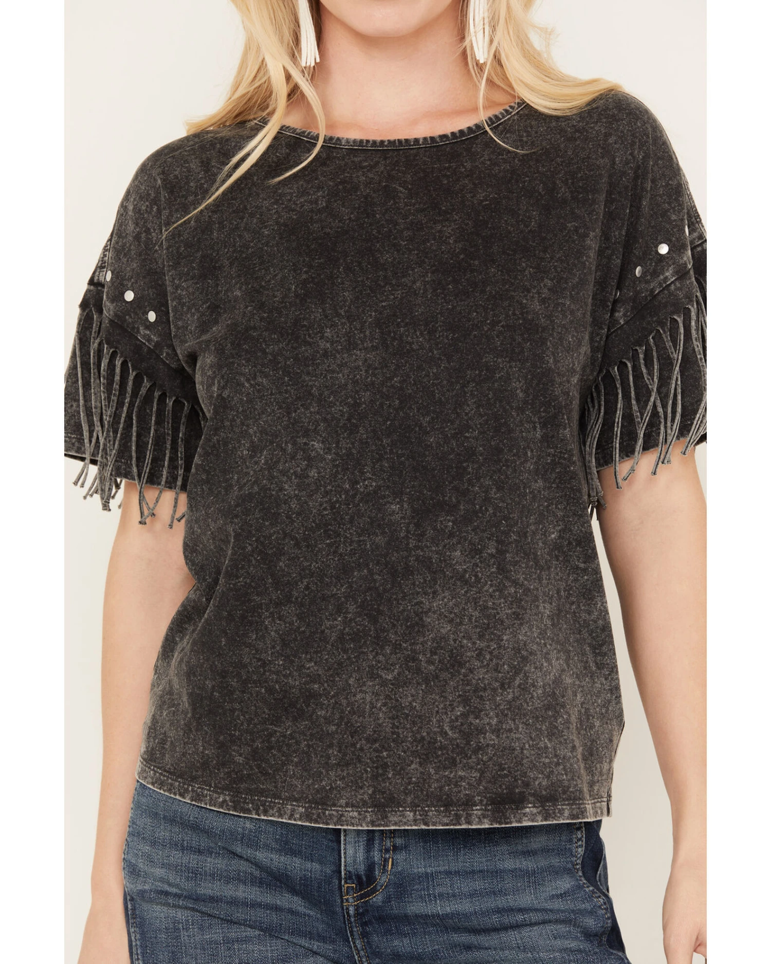 Idyllwind Women's Harlow Short Sleeve Open Back Tee - Image 3