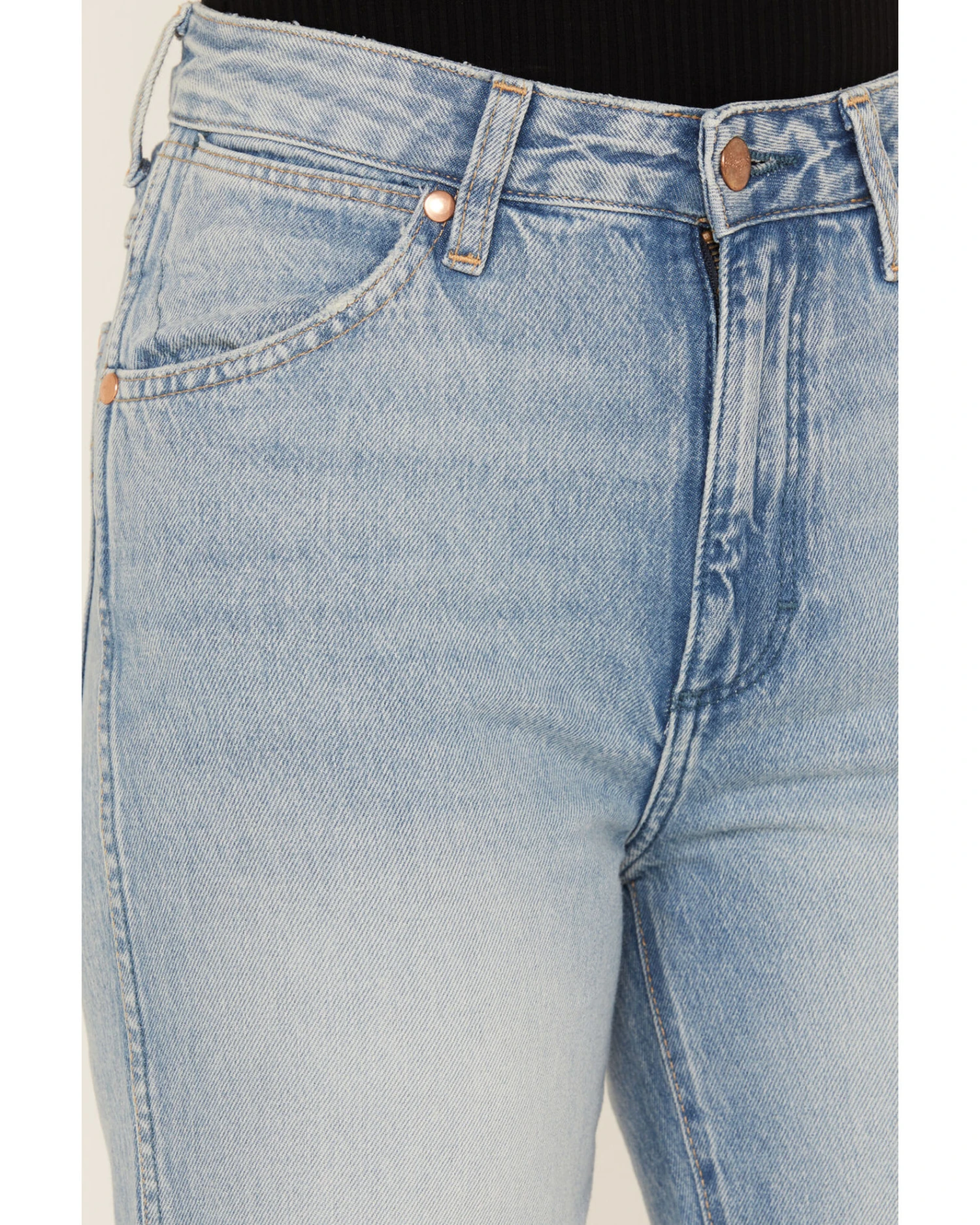 Wrangler Women's Honolua Wanderer 622 High Rise Flare Jeans - Image 2