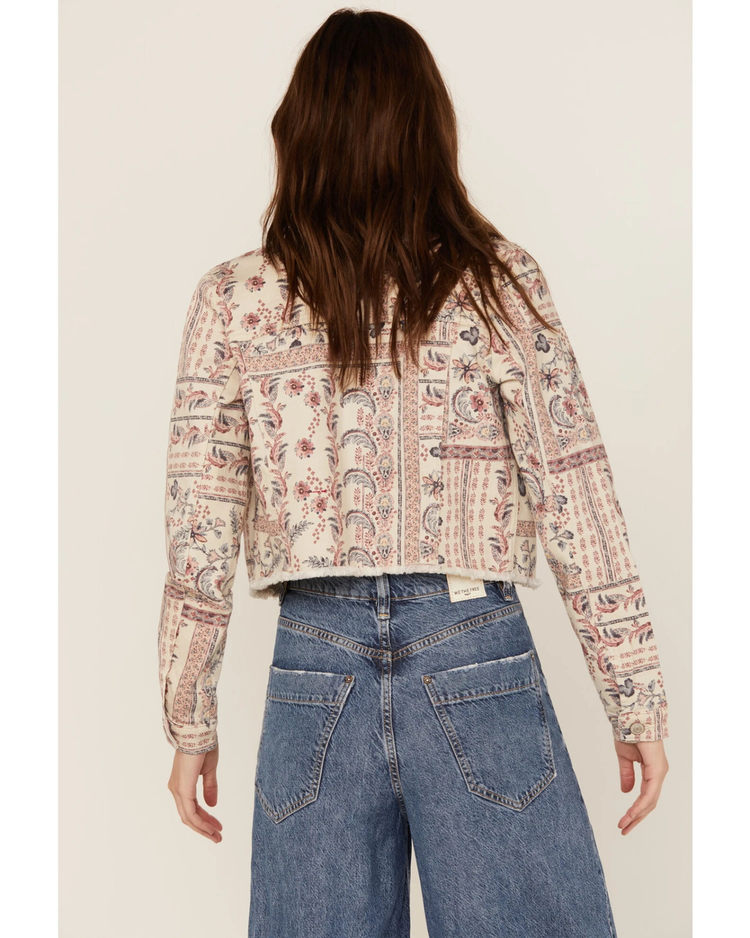 Shyanne Women's Americana Print Denim Jacket - Image 4