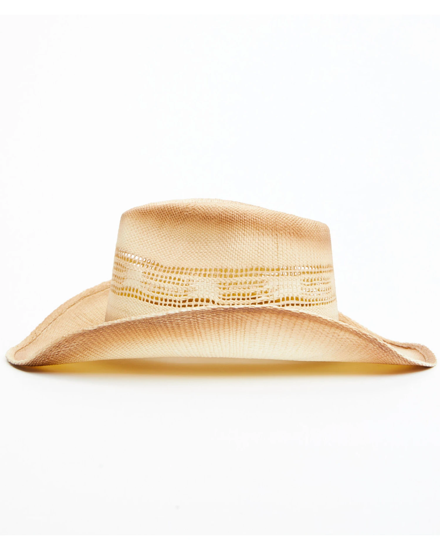 Shyanne Women's Natural Braided Band Straw Cowboy Hat - Image 3