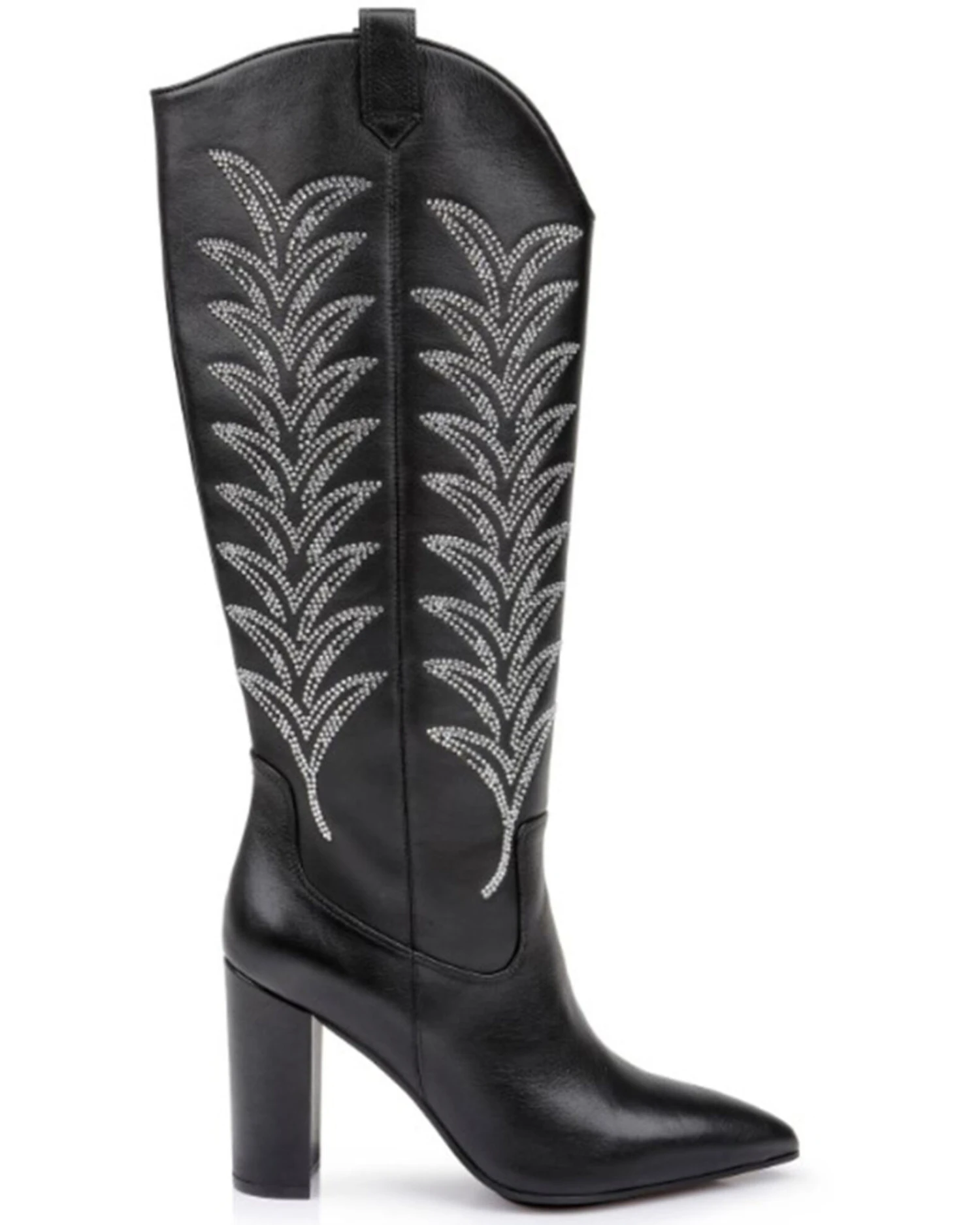 Daniel X Diamond Women's The Tall T Leather Western Boots - Pointed Toe - Image 2