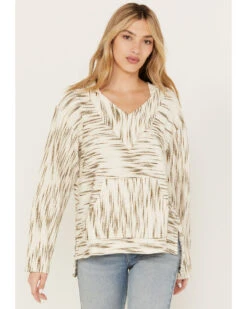 Cleo + Wolf Women's Space-Dye Baja Hoodie