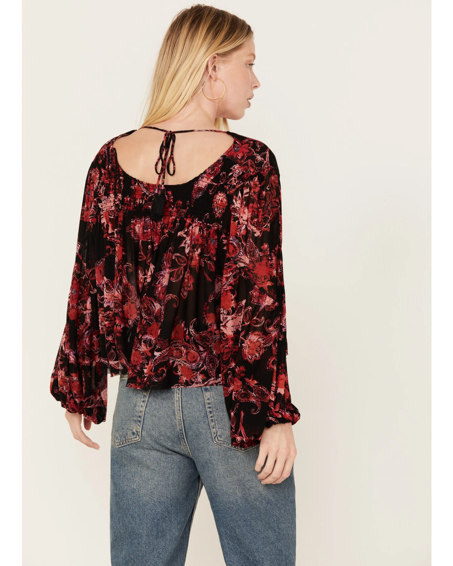 Free People Women's Up For Anything Western Shirt - Image 4