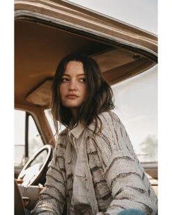 Molly Bracken Women's Striped Button Down Cardigan 