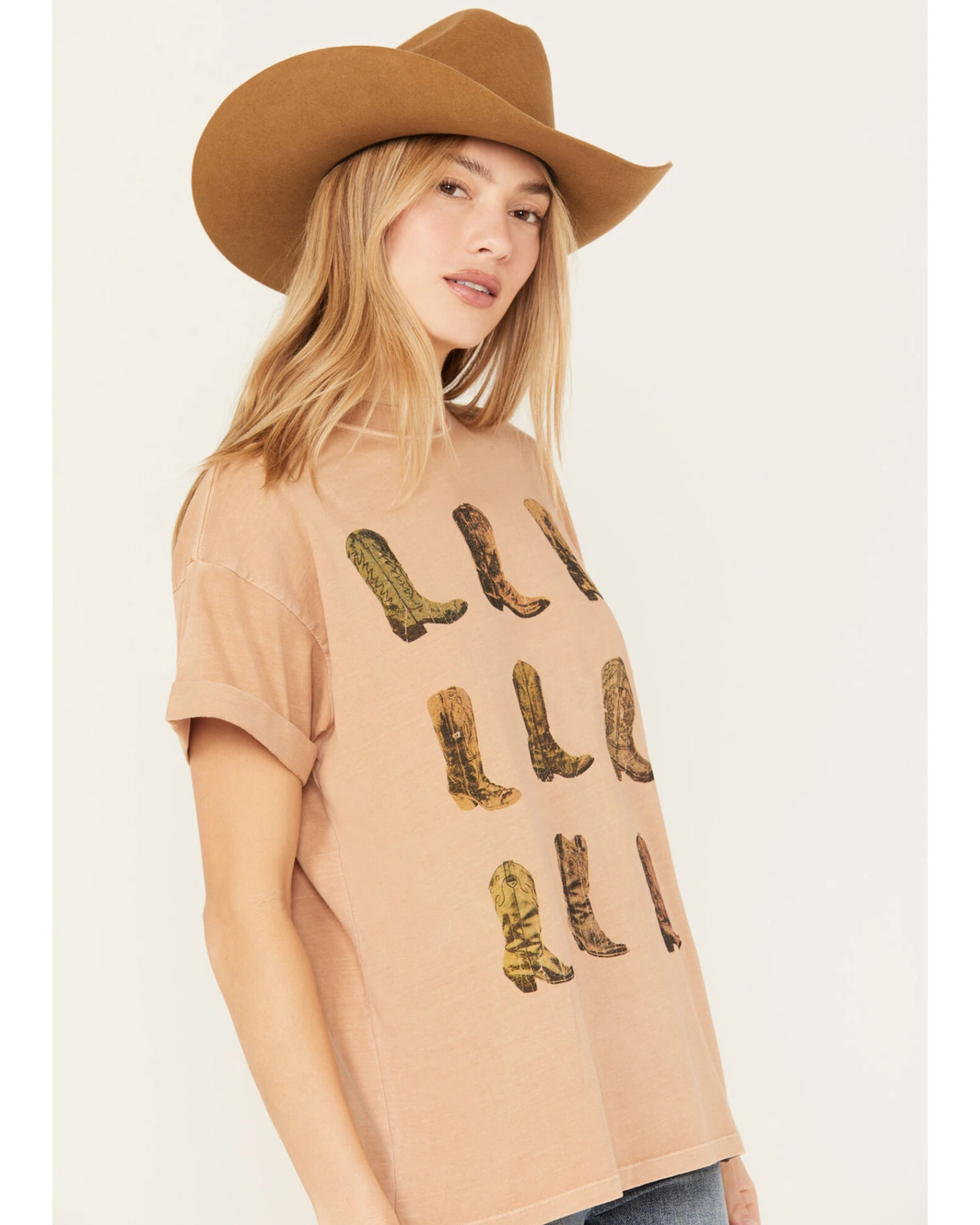 Girl Dangerous Women's Boots Graphic Tee - Image 2