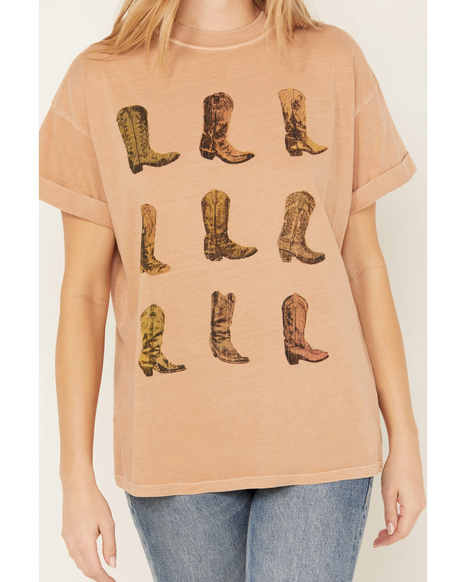 Girl Dangerous Women's Boots Graphic Tee - Image 3