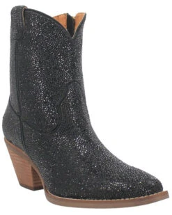 Dingo Women's Rhinestone Western Fashion Booties - Medium Toe